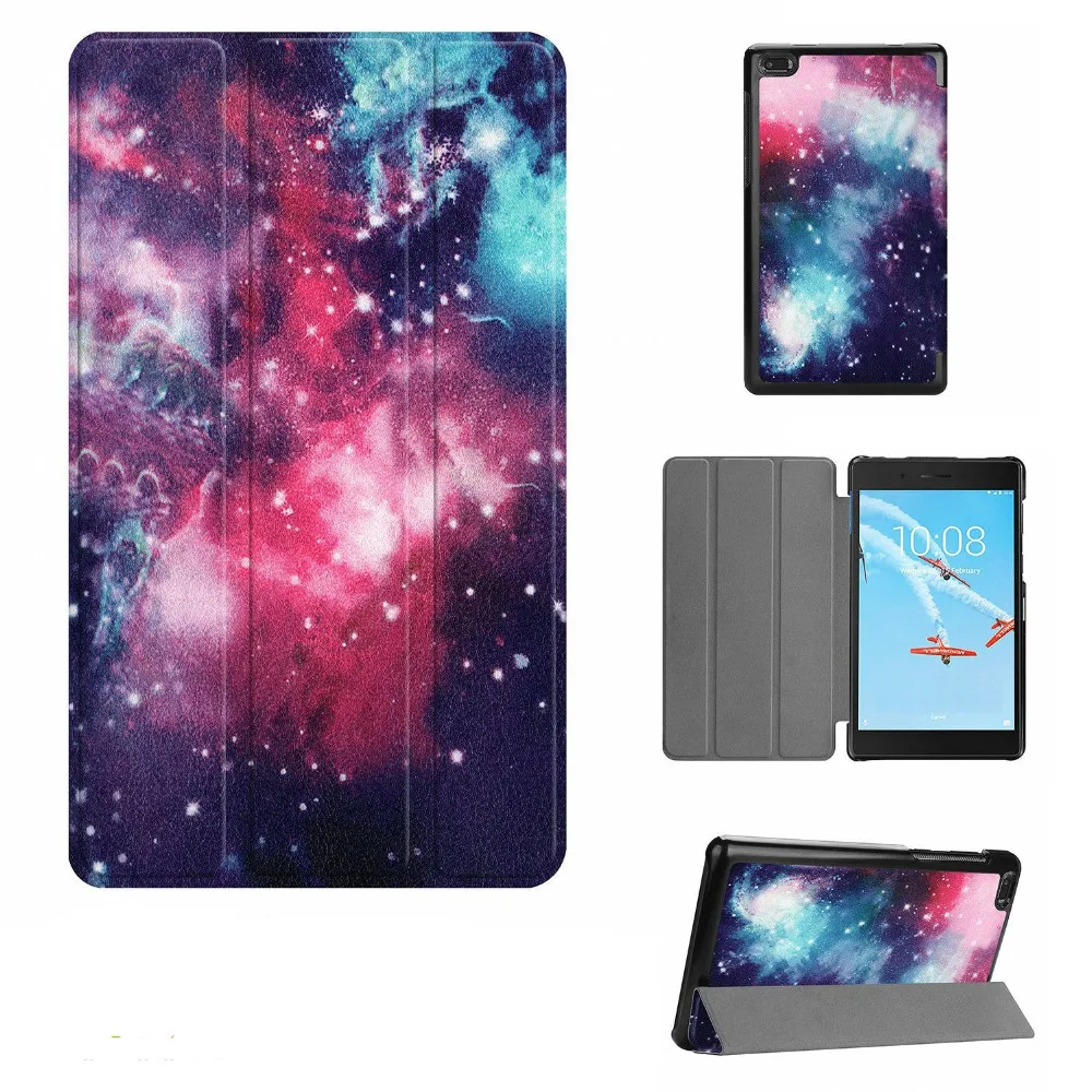 

Magnetic PU Leather Case Protective Shell Cover For lenovo tab e7 tb-7104f Tablet cover funda For lenovo tab e7 case Funda Capa