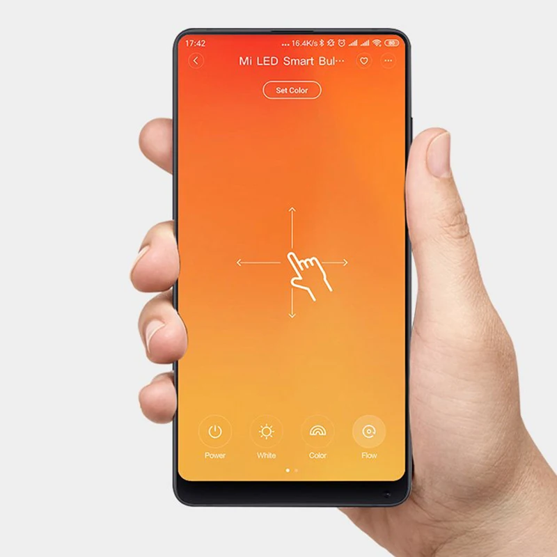 Xiaomi mi светодиодный умный светильник белого цвета 10 Вт 800 люмен mi светильник Xiaomi mi jia mi домашний смартфон WiFi Пульт дистанционного управления