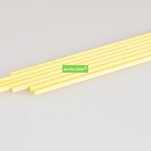 5000 шт/партия 3 мм диаметр* длина 25 см желтый волоконный диффузор палочки никогда не выцветают
