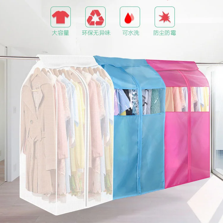 

3D Oxford Wedding Dress Cover Clothing Dust Cover Large-capacity Case For Fur Coats