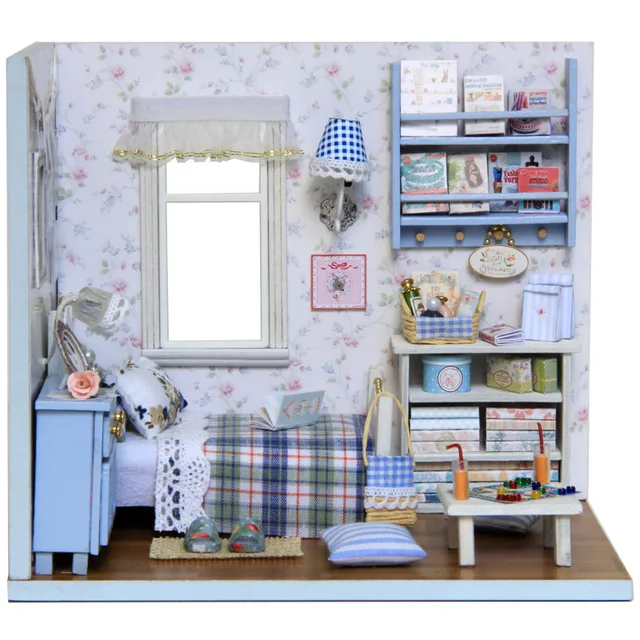 Diy Doll House Wooden Miniature Dollhouse Furniture Sets Mini Diy Doll House Wooden Miniature Dollhouse Furniture Sets Mini With Sunshine Home
