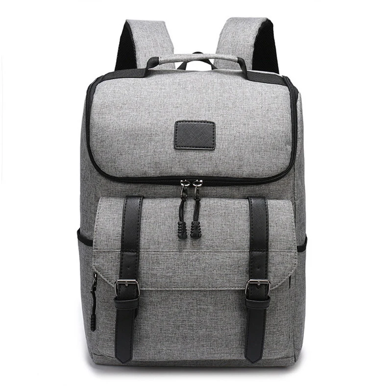 2018 New Trend Black Business Backpack Male 15.6" Computer Bag fashion Men's Travel Bags Male