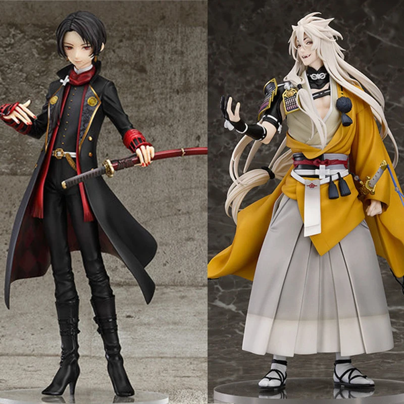 Touken Ranbu онлайн Mikazuki Munechika kogitsunemaru ПВХ фигурка модель игрушки куклы