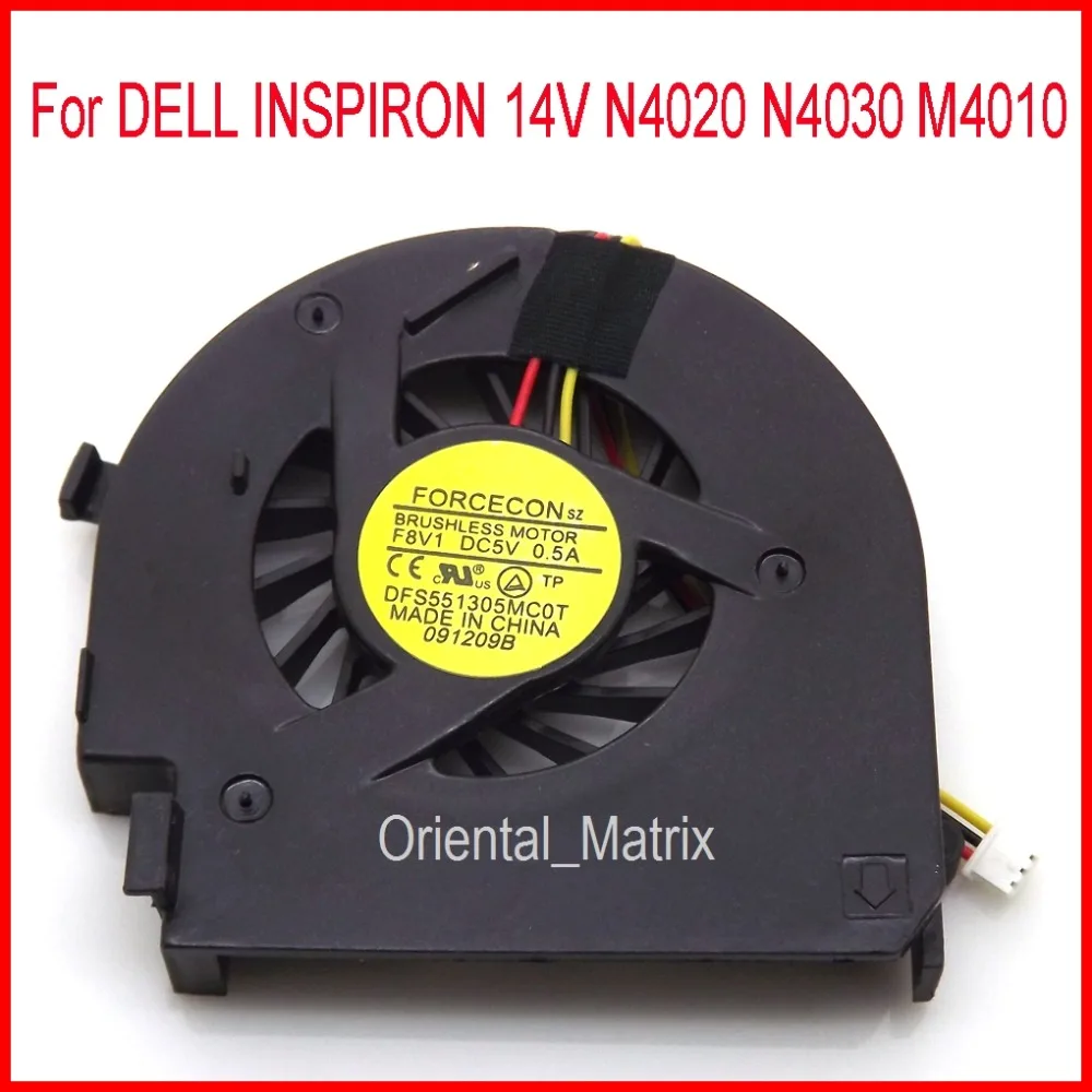 Оригинальный новый вентилятор DFS551305MC0T DC5V 0.5A для ноутбука DELL INSPIRON 14V N4020 N4030 M4010 |