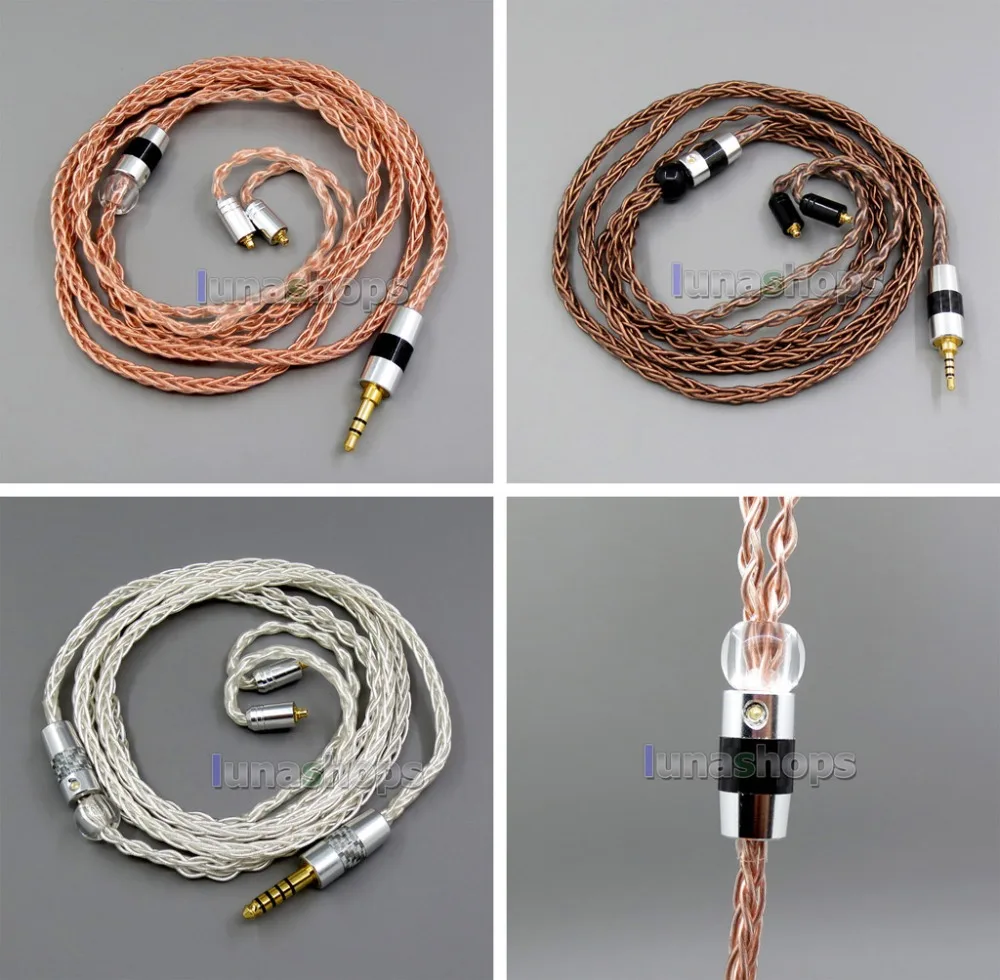 JML 1.0*19 8 Cores Pure OCC Silver Plated Mixed Headphone Cable For Shure se535 se846 se215 se315 se425 MMCX цена JML 1.0*19 8 Cores Pure OCC Silver Plated Mixed Headphone Cable For Shure se535 se846 se215 se315 se425 MMCX цены онлайн