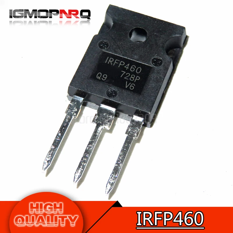 

10pcs IRFP460 P460 500V 20A 0.27 Euro N-channel FET TO-247 original authentic