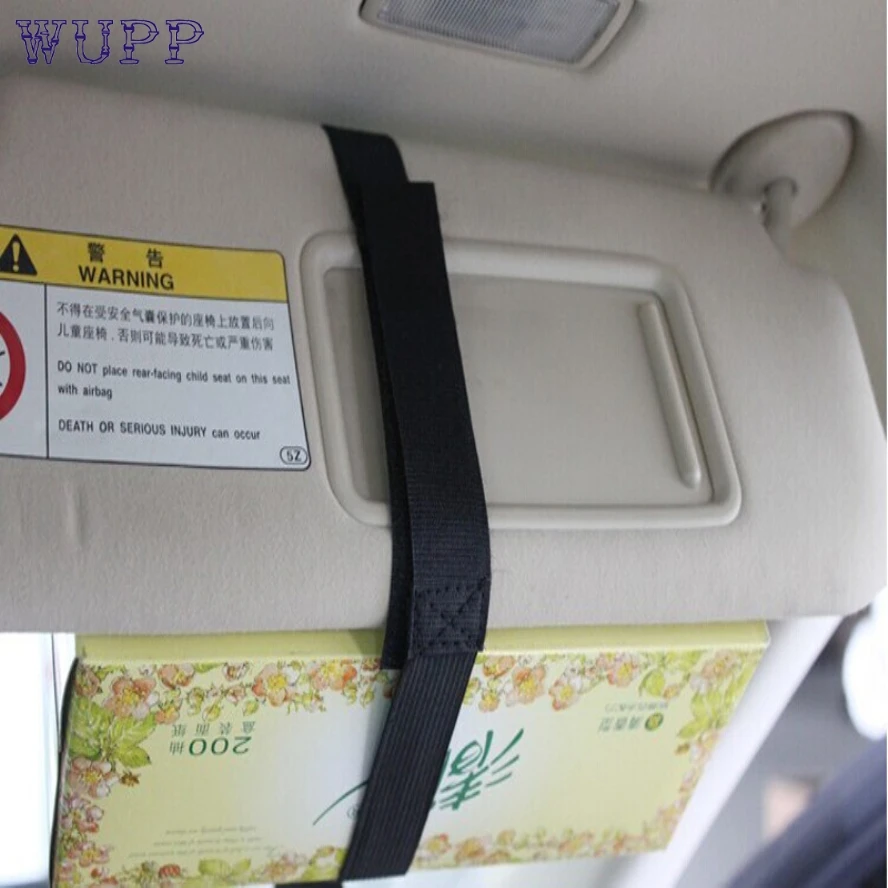 New Arrival Auto Car Sun Visor Tissue Box Holder Paper Napkin Seat Back