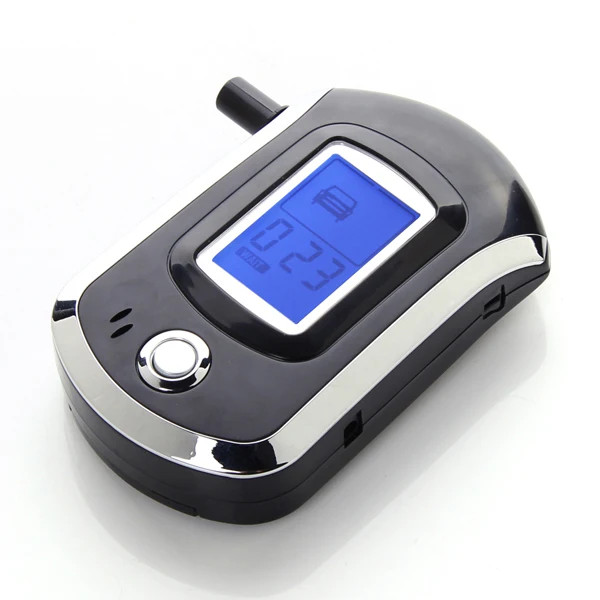 Free Shipping New Arrival Prefessional LCD Backlight Police Digital Breath Alcohol Tester Breathalyzer | Автомобили и мотоциклы