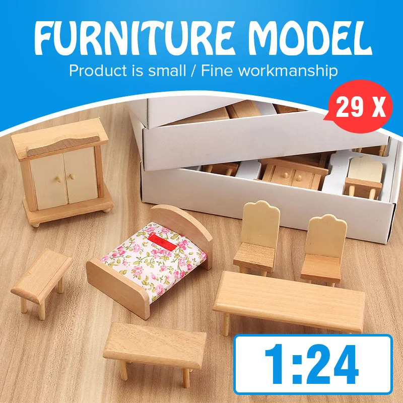 1 24 scale miniature furniture