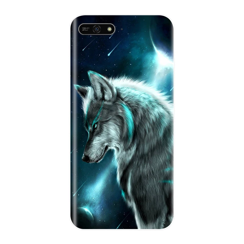 Чехол для телефона Huawei Y3 Y5 Y6 2017 II Pro Мягкий Силиконовый ТПУ милый чехол с