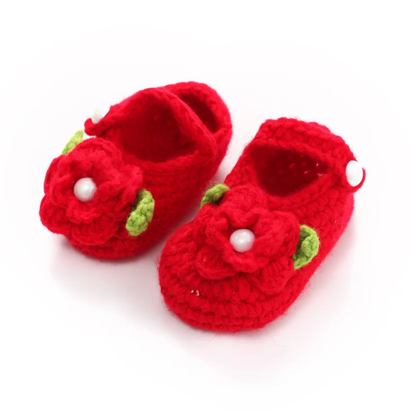 Детская обувь; новая детская обувь; мужские и женские ботинки ручной работы; 11 см - Цвет: Красный