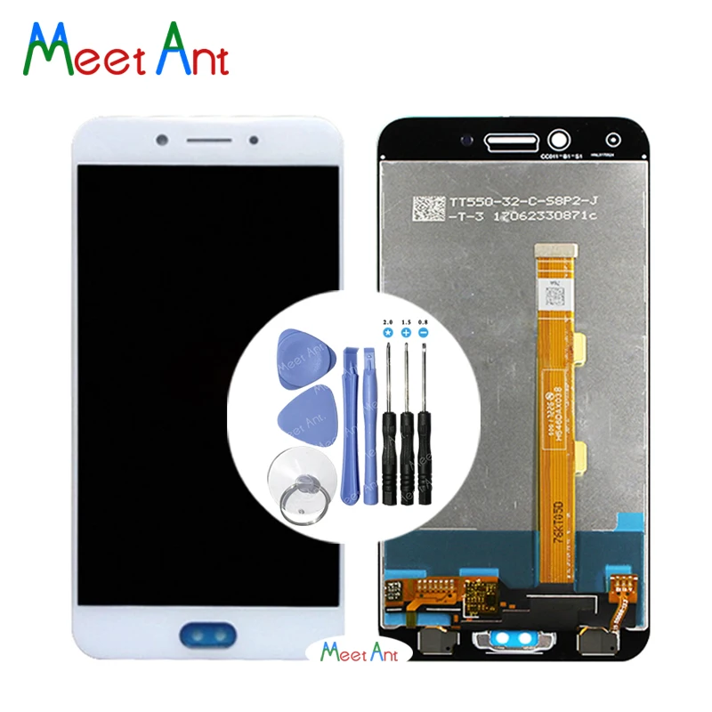 

High Quality 5.5" For Oppo A77 A77T LCD Display Screen With Touch Screen Digitizer Assembly + Tool