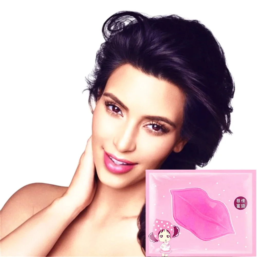 

DISAAR Women/Men Gold Collagen Lip Mask Cherry Moisture Essence Lips Patches for lips care