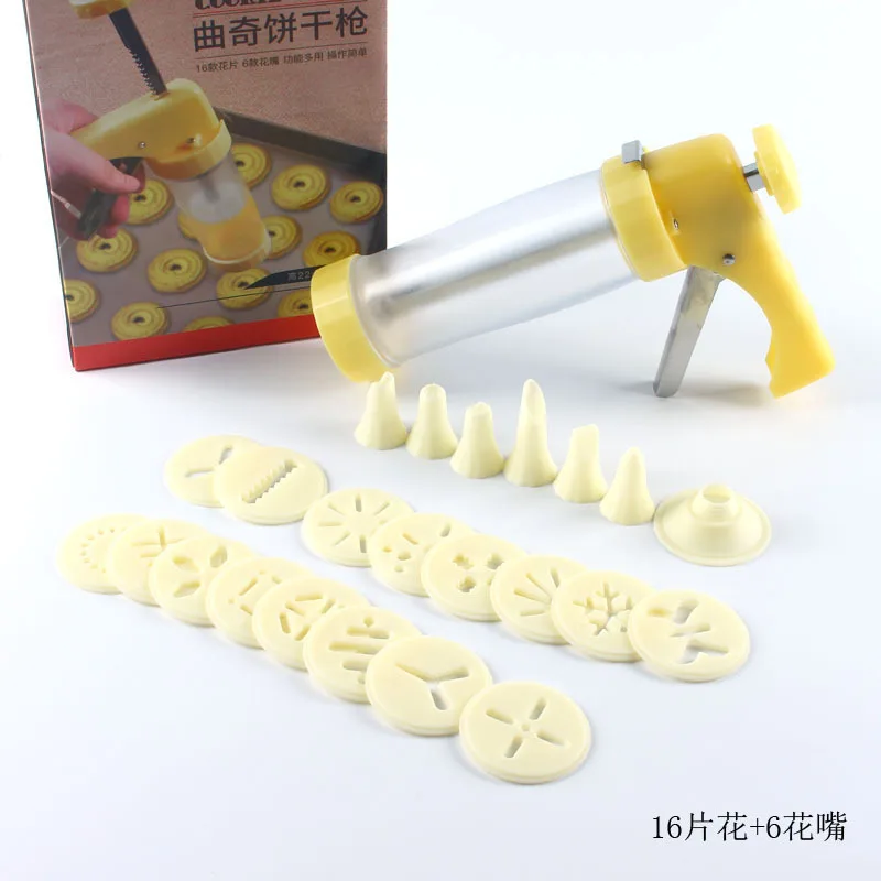 

1PCS Cookie Dryer Multi-function Decorating Gun Medium Cookie Mould Cookies Guns Baking Tools