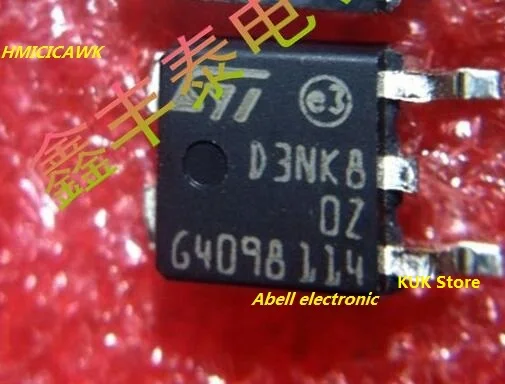 Оригинальный 100% новый D3NK80Z STD3NK80ZT4 STD3NK80Z STD3NK80 3NK80 DPAK 10 шт./лот | Электроника