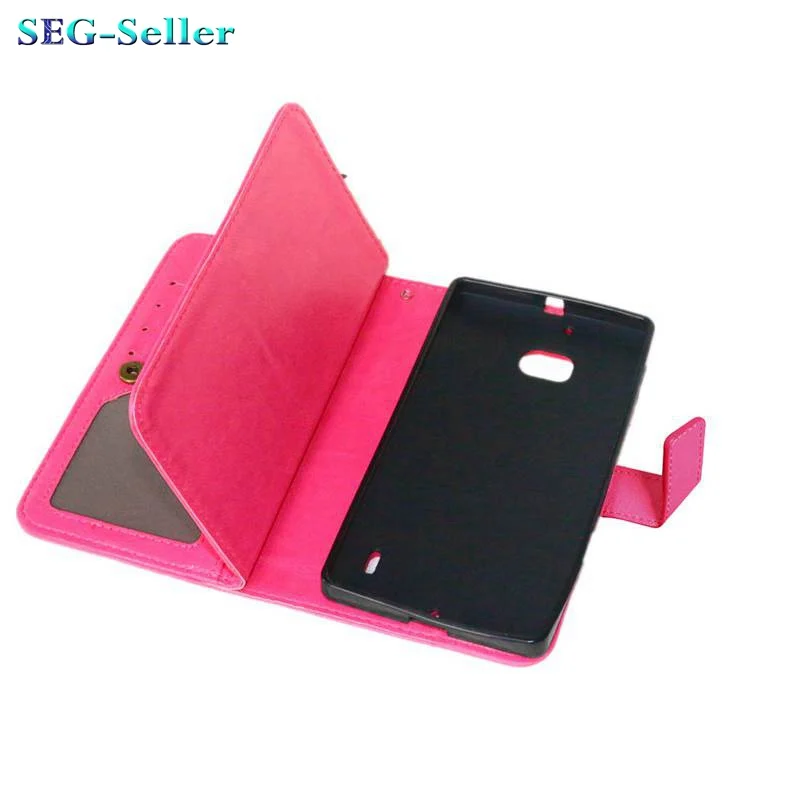 Hot Selling Wallet Style PU Leather Case for Nokia Lumia 930 with Stand Function and 9