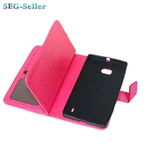 Hot Selling Wallet Style PU Leather Case for Nokia Lumia 930 with Stand Function and 9 Card Holder SJ6010