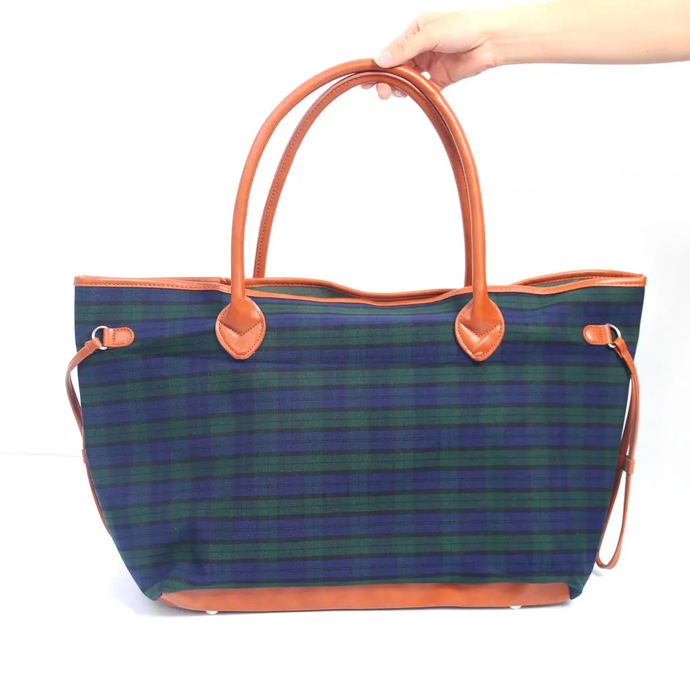 Plaid Women Handbag