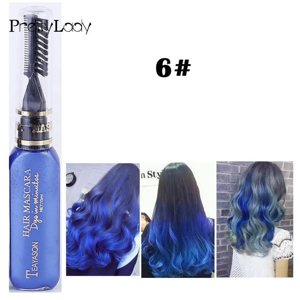 

One Unisex Time Temporary Hair Dye Cream Highlights Streaks Touch Up