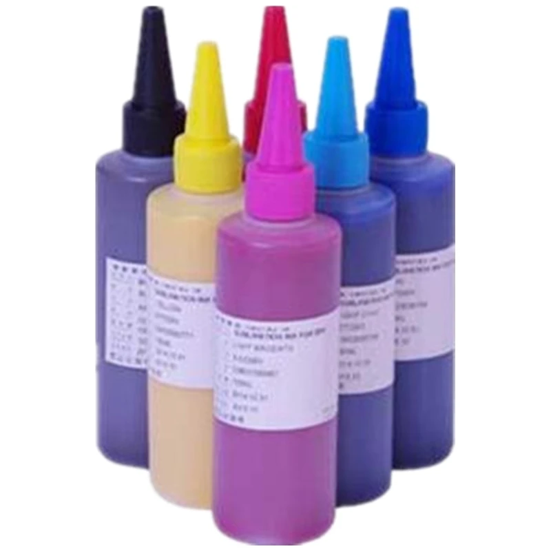 

High Quality 600ML SUBLIMATION INK FOR EPSON STYLUS PHOTO 1290 1400 1430 T50 T60 printer Perfect color on T shirt or Polyester