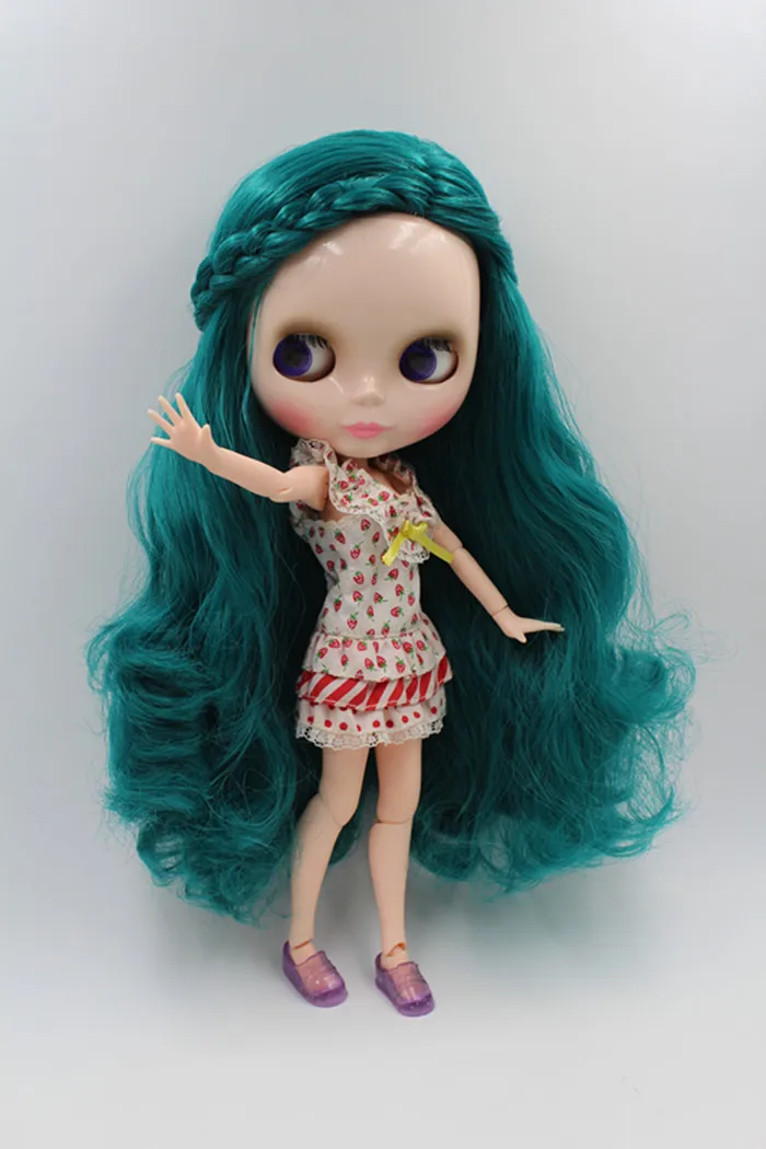 Blygirl Dolls Jade  green  Hair  Joints Body Blyth for their 