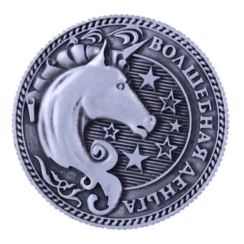 

New arrival !horse head design.Coin art, coin collections.Has the meaning of the coin.kinds to choose."Magic coin money"