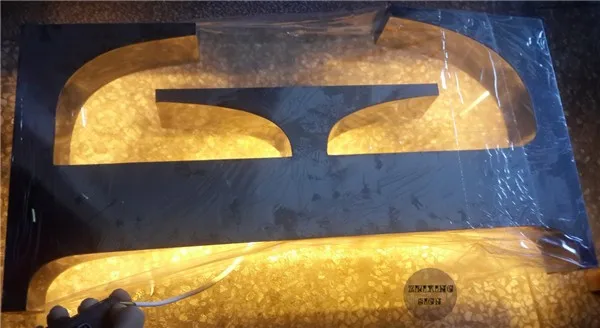 backlit stainless steel letters219