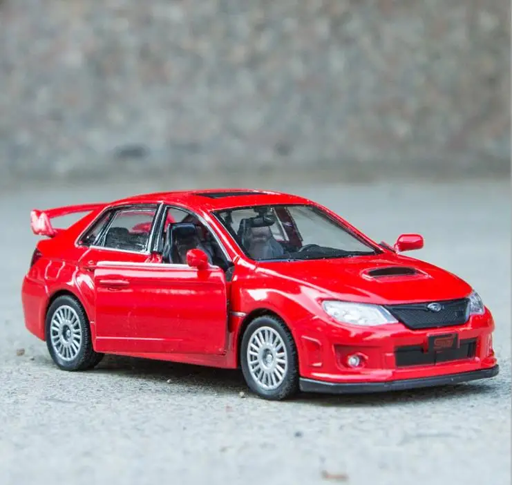 Модель автомобиля Subaru impreza литые под давлением металлические модельные игрушки