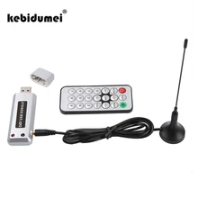 Kebidumei цифровой DVB-T HD ТВ тюнер приемник рекордер ТВ Радио палка с антенной с пультом для ПК ноутбук планшет сеть