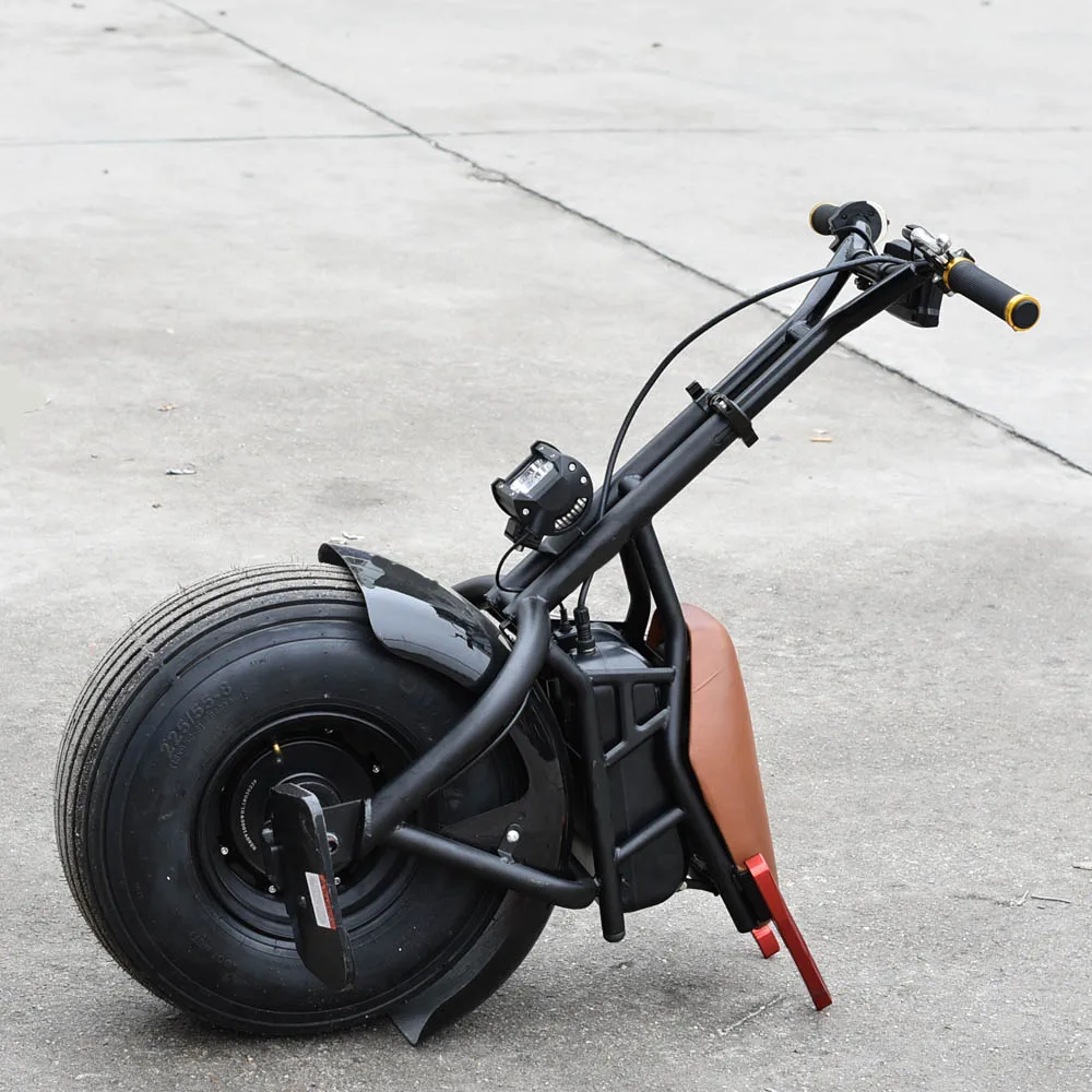 Single one wheel monopatin electrico adulto hoverboard fat tire scooter 18inch 60V 6.4AH Single one wheel monopatin electrico adulto hoverboard fat tire scooter 18inch 60V 6.4AH