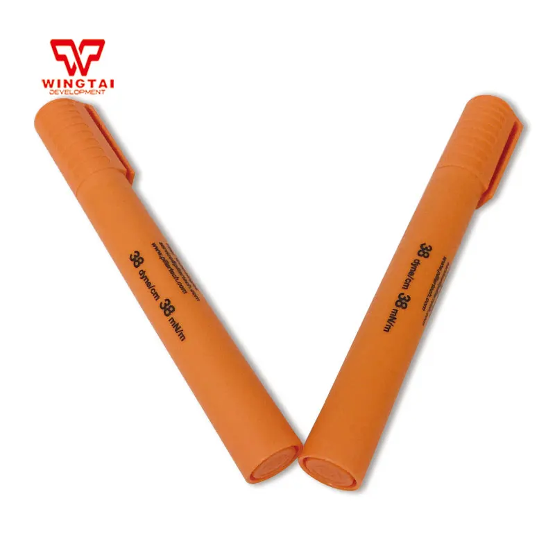 

3 pcs lot Sherman Film Surface Tension/Energy Test Pen Capacity 15MLFor PP/ PE/ PVC Packaging Film 44 Dyne/cm