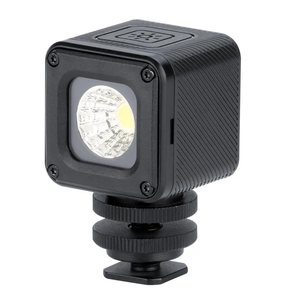

Ulanzi L1 Pro Waterproof LED Video Light for Smartphone Gopro Camera w Filter Cold Shoe Adapter Anti-lost Strap Built-in Battery