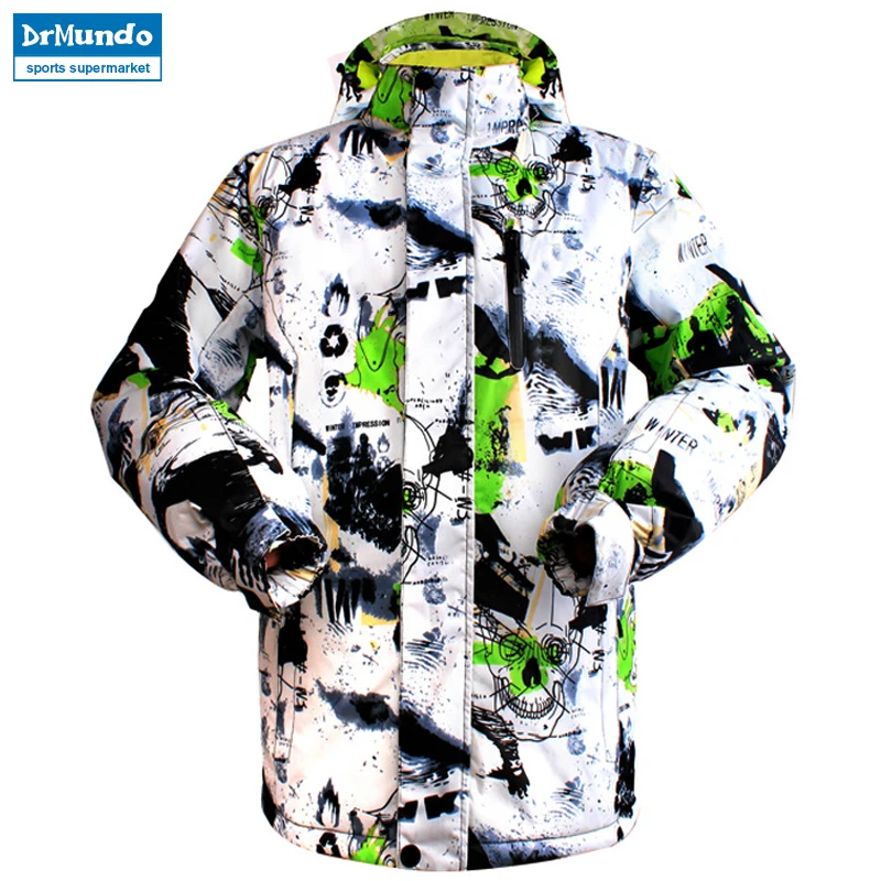 

Winter Ski Jacket Men Waterproof Fleece Snow Jacket Thermal Coat Outdoor Mountain Skiing Snowboard Waterproo Jacket