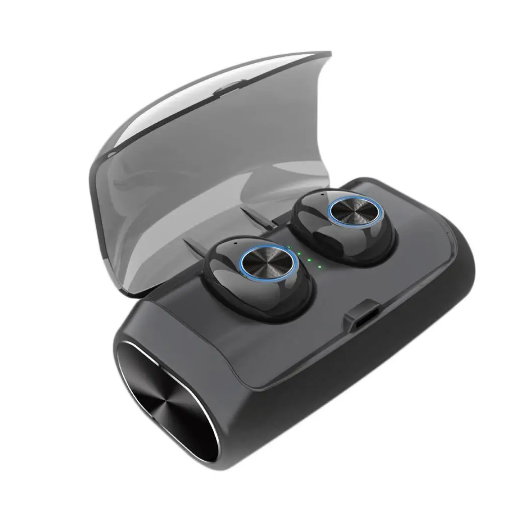 

Binaural Stereo TWS Earphones Mini Invisible Wireless Bluetooth Music Earbuds Noise Reduction In-ear Headset With Charging Box