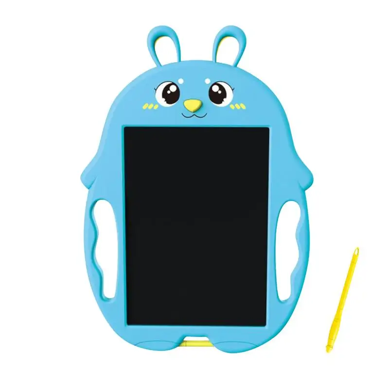 Purple Rabbit ЖК-дисплей планшет электронная чертежная доска Детский умный почерк бумажный черновик блокнот доска с замком стирания кнопка - Цвет: Purple Rabbit