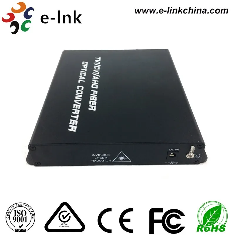 4ch HD CVI TVI AHD fiber transceiver 6
