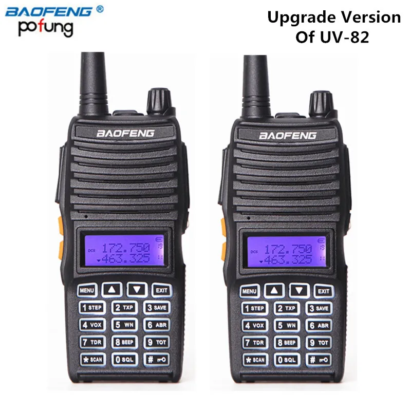 

2 PCS Baofeng UV-82(II) True 8W High Power Walkie Talkie 8W/4W/1W Two Way Radio Transceiver (Upgraded Version of UV-82)