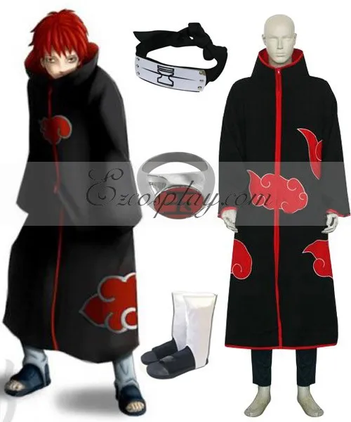 

Naruto Akatsuki Sasori Deluxe Cosplay Costume Set E001