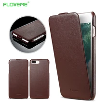 Vertical Flip Wallet Cases For Apple iPhone 7 7 Plus Cover Genuine Leather Capa Litchi Pattern Coque For iPhone 7 Fundas