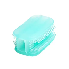 Модная зубная щетка без рук, силиконовая Мягкая, 360 градусов, для очистки, Мини Портативная поверхность, Круглый u-образный ленивый человек