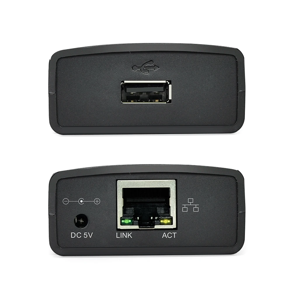 Usb 2.0 Lrp Print Server Compartilhar Uma Impressora de Rede Lan Ethernet Adaptador de Energia Hub Usb 100mbps Network Print Server - Imagem 6