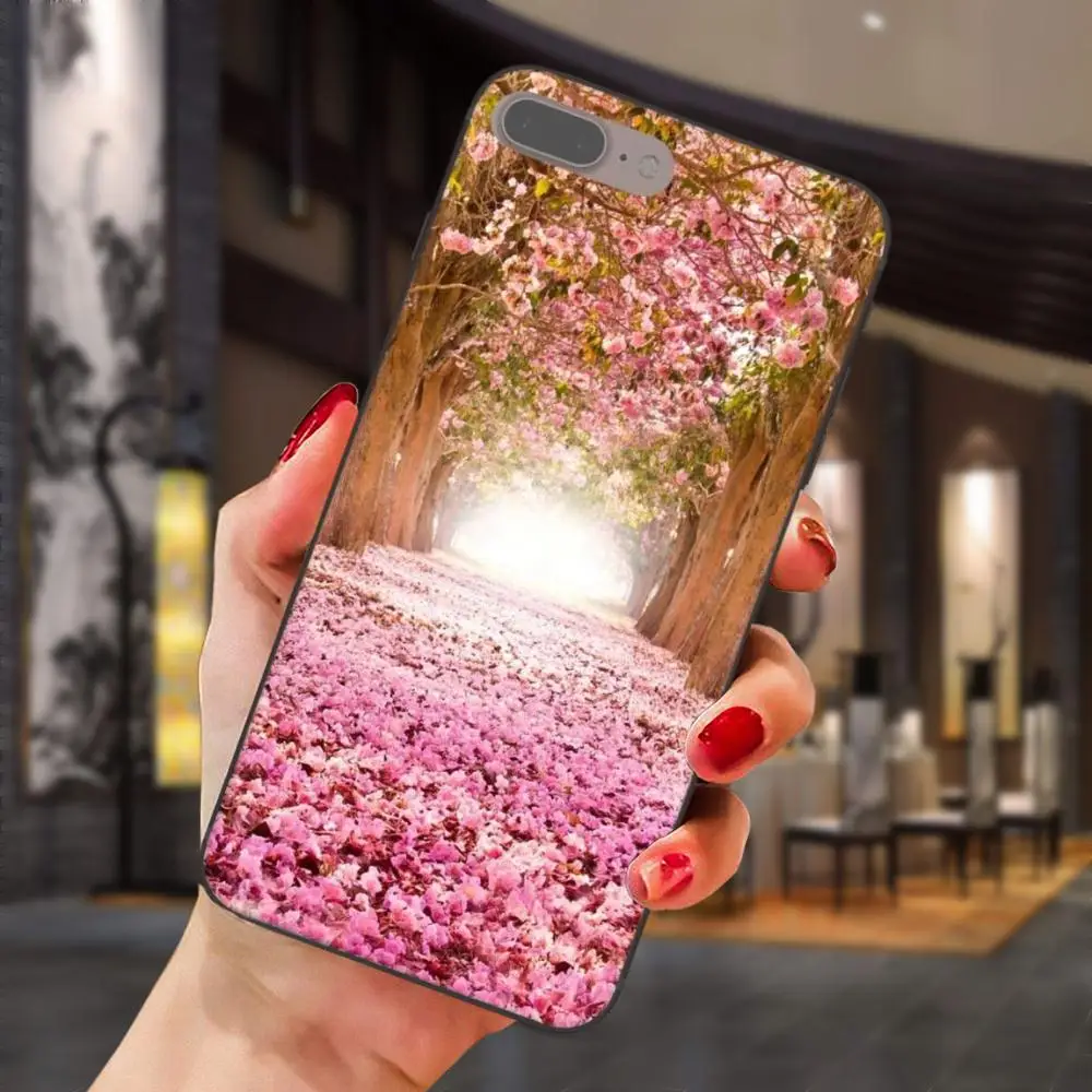 Мягкий чехол для Xiaomi Mi Mix Max Note 2 2S 3 5X 6 6X 8 9 SE A1 A2 Lite Play Pro F1 Cherry Japan Tokyo картины с