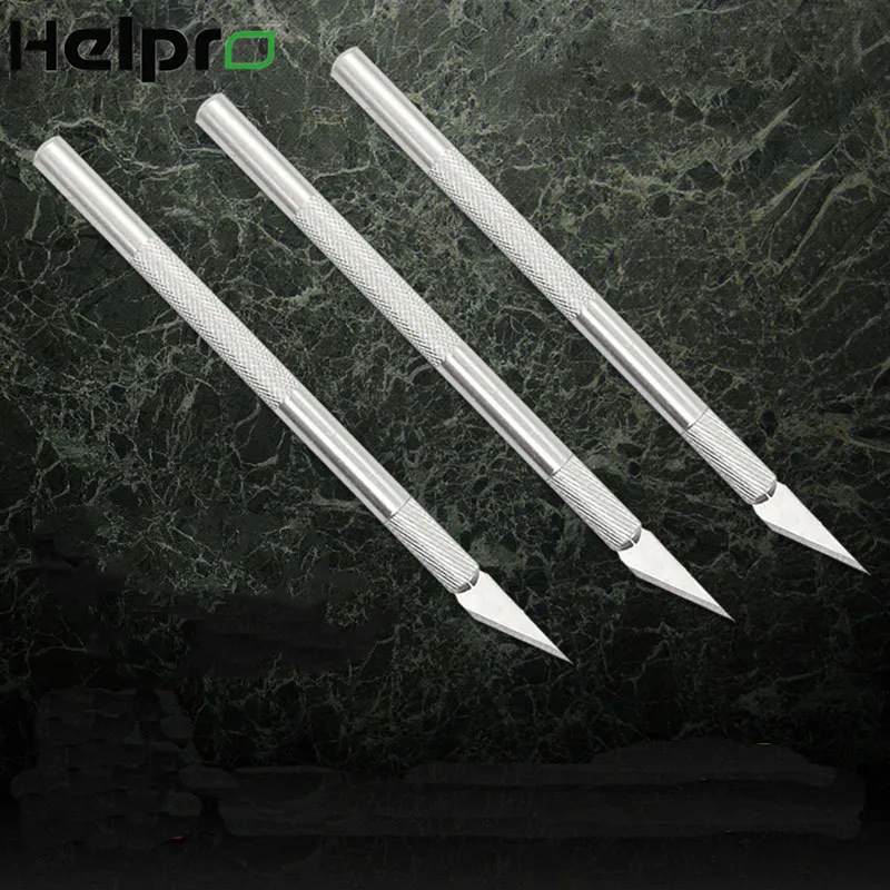 

Helpro 6Piece/Set Carving knife School Utility knifes Creative Scrapbook Photo Drawing Diary Handmade for Students Stationery
