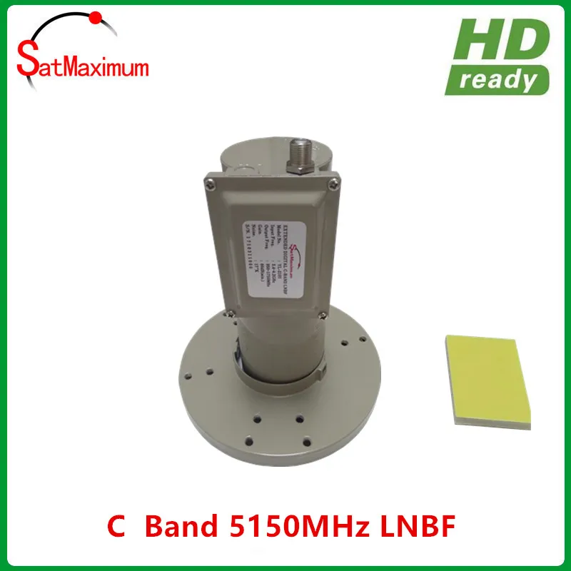 

C band single output 5150MHz LNBF with dielectric plate circular polarity LNBF