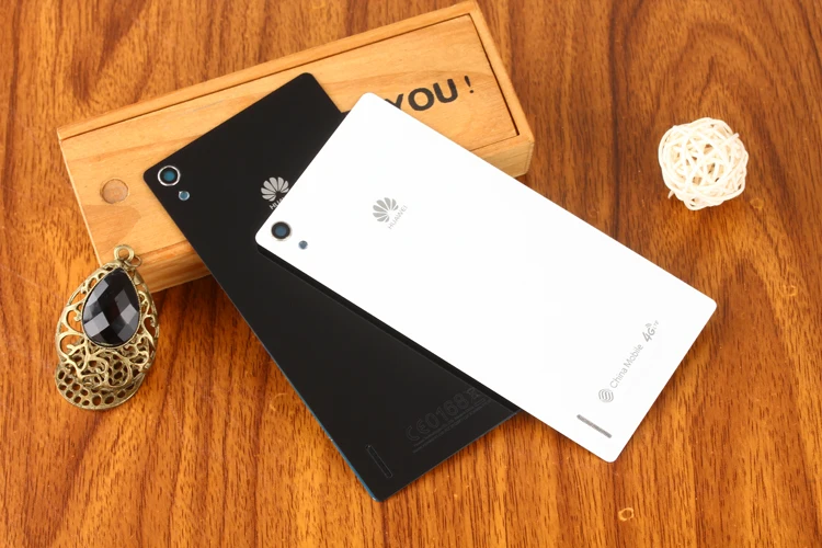 

GIFT+glass back Cover Housing Door for Huawei P7 +for huawei P7 middle frame for huawei p7 Replacement +tool