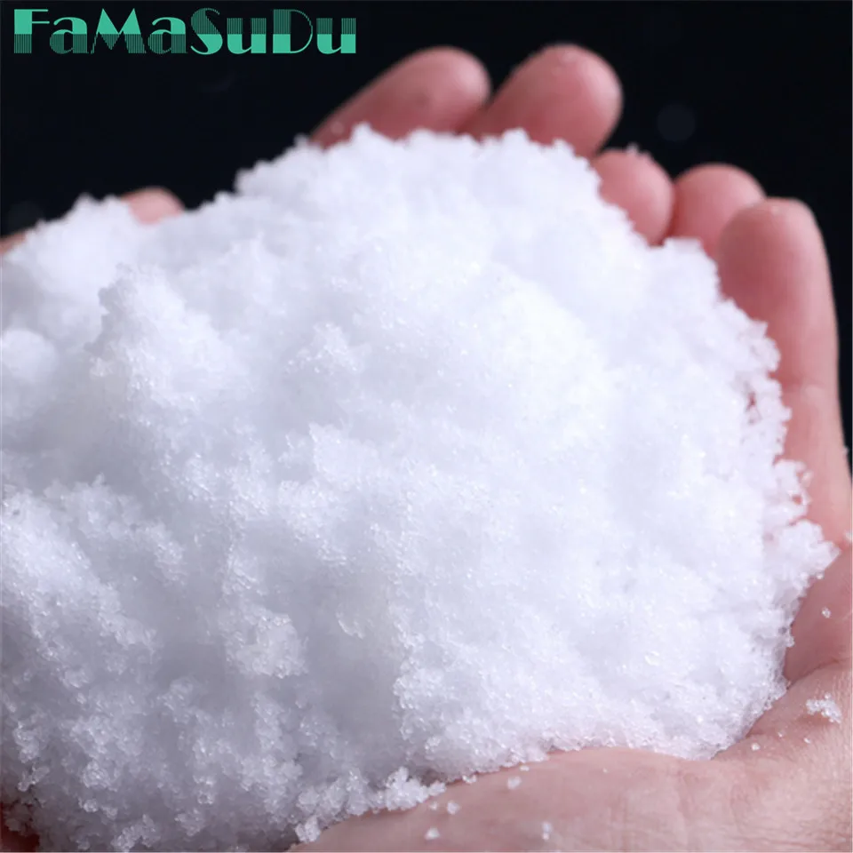500g/bag Fashion Instant Artificial Snow Man Made Magic Artificial Snow
