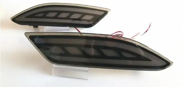 Для Honda HR-V HRV Vezel- светодиодный задний бампер тормозной светильник Поворотная сигнальная лампа привод потепление фары, аксессуары для автомобиля