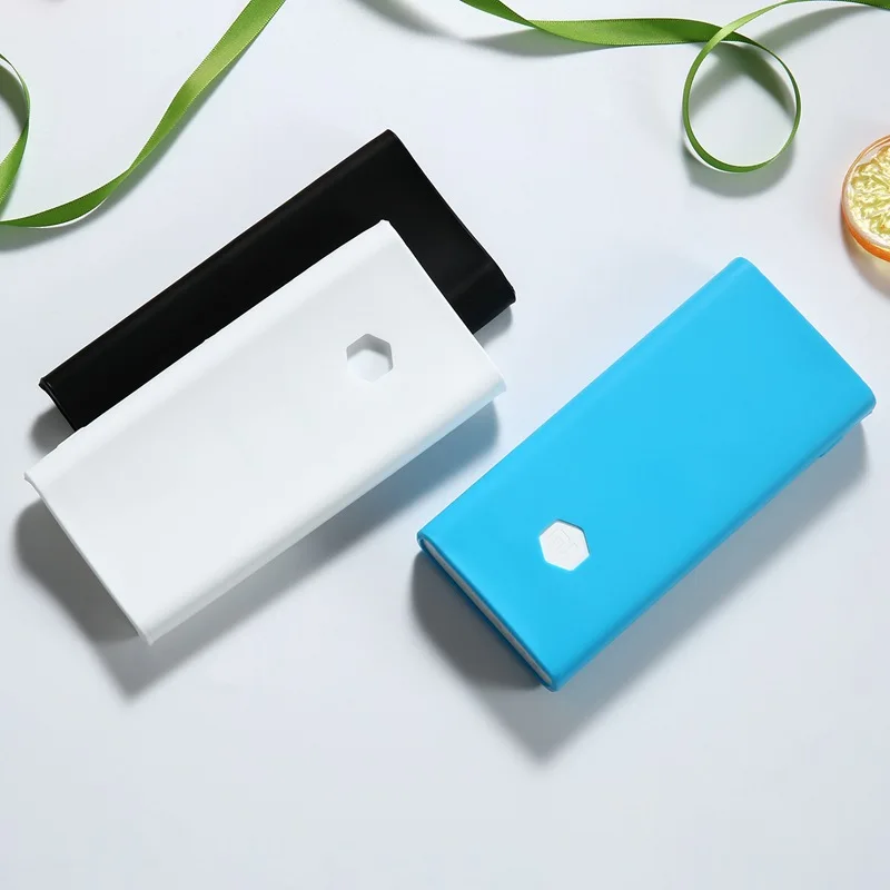 

SIANCS Anti-slip External Silicone Case Cover Skin Sleeve Protector for Xiaomi Power Bank 2C 20000mA Protection Case Accessorie