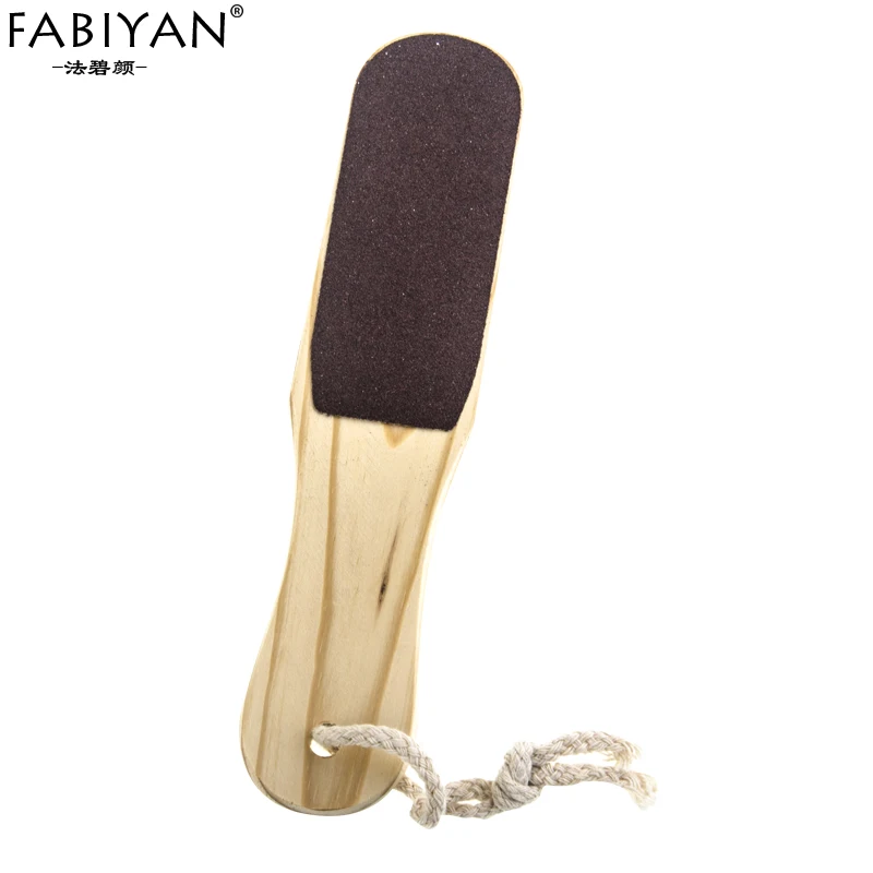 

1pcs Pedicure Heels Wood Handle Sand Foot Dead Skin Remove Files 2 Sides Rasp File Double-Sided Tools Callus Remover Feet Care