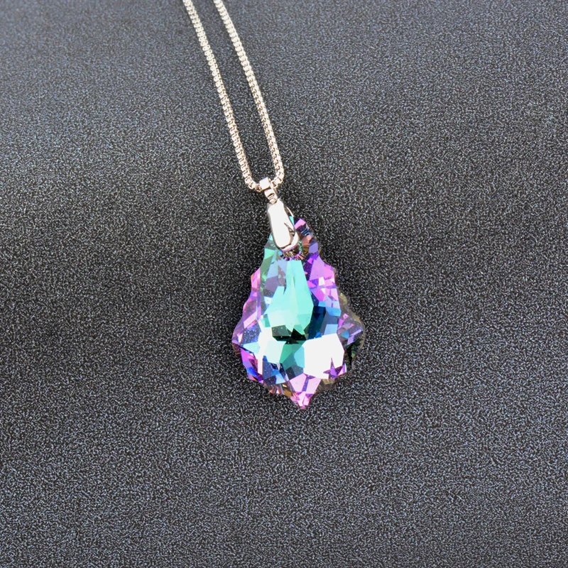 SINLEERY великолепное фиолетовое белое Кристальное ожерелье для женщин Серебряная цветная змеиная цепь изготовленные на заказ ювелирные изделия XL379 SSI